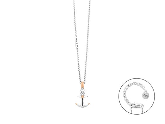 Collana 4US: Cesare Paciotti Uomo Primavera Estate 25 in Acciaio 4UCL7798 - 4UCL7798